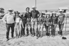 Pete's Photography photographs of the 2024 Ancaster Fairgrounds cattle sorting and six horse hitch demonstration in wide angle format.