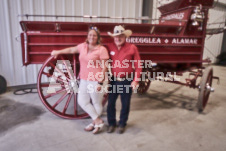 Pete's Photography photographs of the 2024 Ancaster Fairgrounds cattle sorting and six horse hitch demonstration in wide angle format.