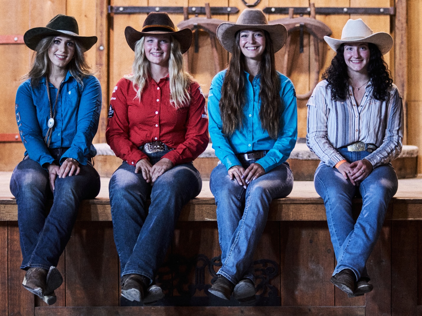Cowgirls at the Ram Rodeo Tour