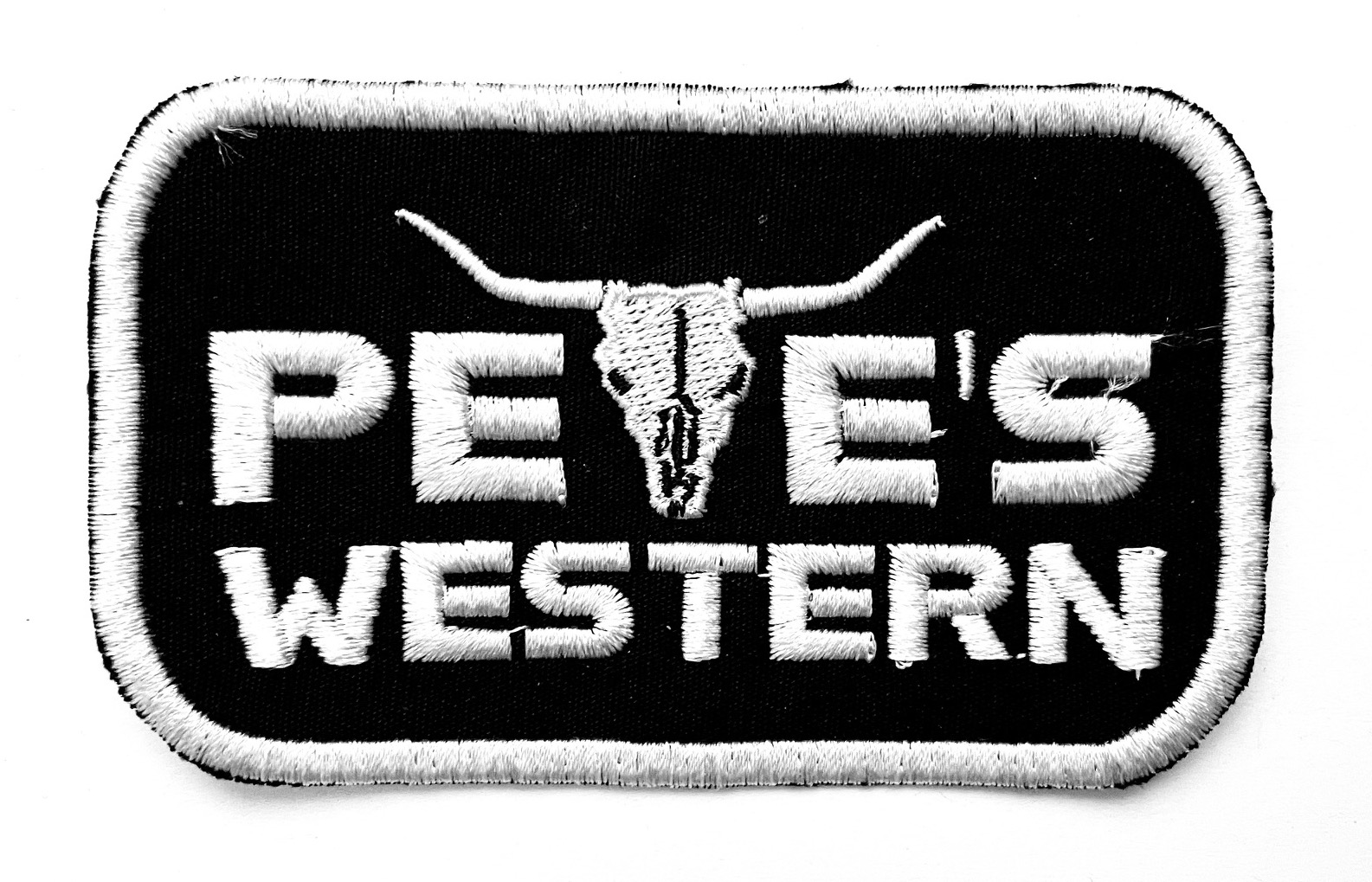 Pete's Western Bull riding or Bronc Riding Vest Iron-On Patch.